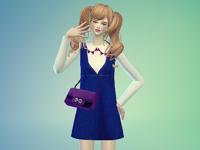 Sims 4 Cross bag at Marigold