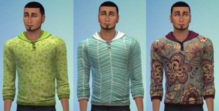 6 Mens Sweater Recolors at The Simsperience » Sims 4 Updates