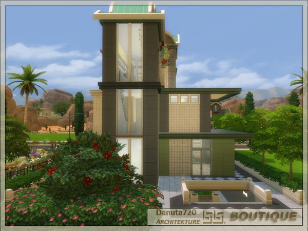 Sims 4 BOUTIQUE lot by Danuta720 at TSR