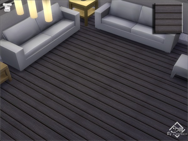 Sims 4 Wood Modern Floor by Devirose at TSR