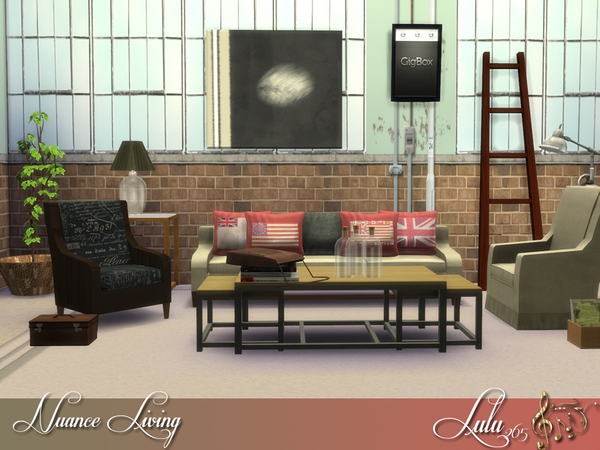Sims 4 Nuance Living Room by Lulu265 at TSR