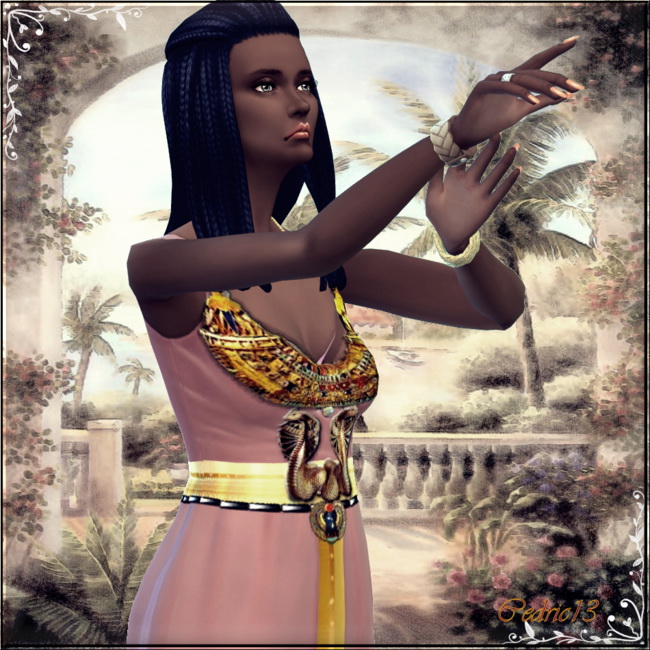 Sims 4 Nefertari by Cedric13 at L’univers de Nicole