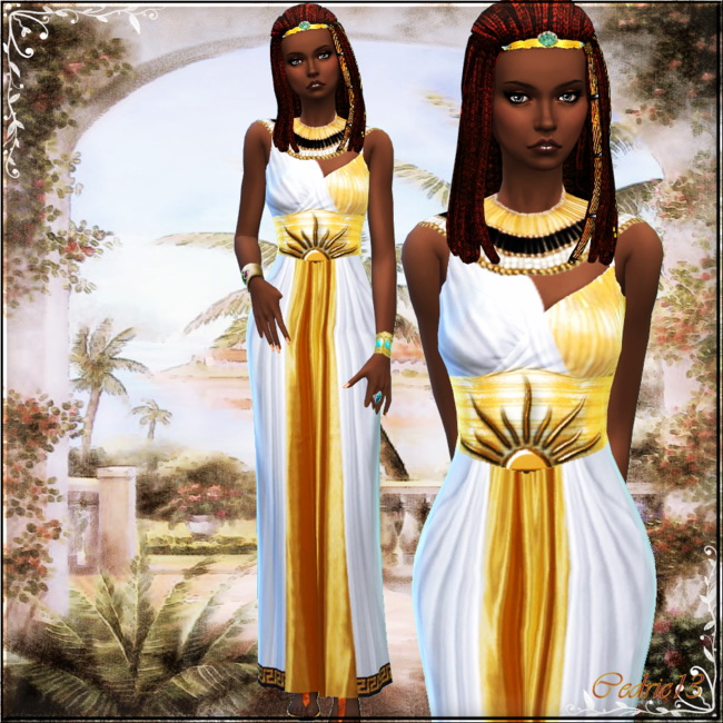 Sims 4 Nefertari by Cedric13 at L’univers de Nicole