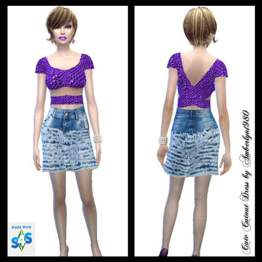 Sims 4 Ruffle Jeans Collection at Amberlyn Designs