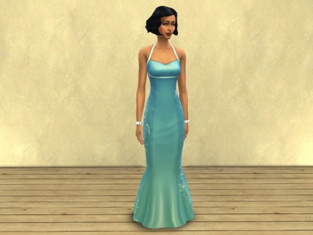 Perle dress by Poupouss at Sims Artists