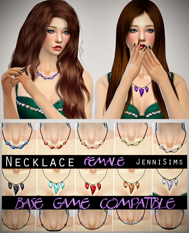 Sims 4 Sets of Necklace at Jenni Sims