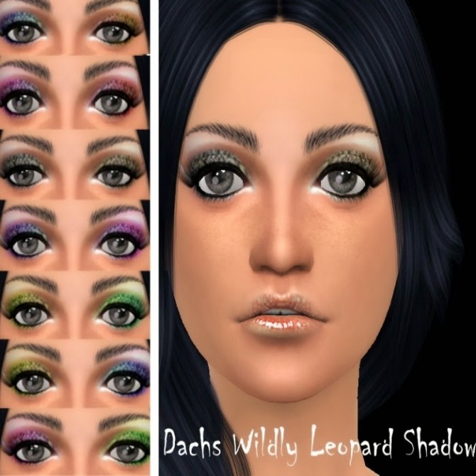 Sims 4 Wildly leopard Shadow at Dachs Sims