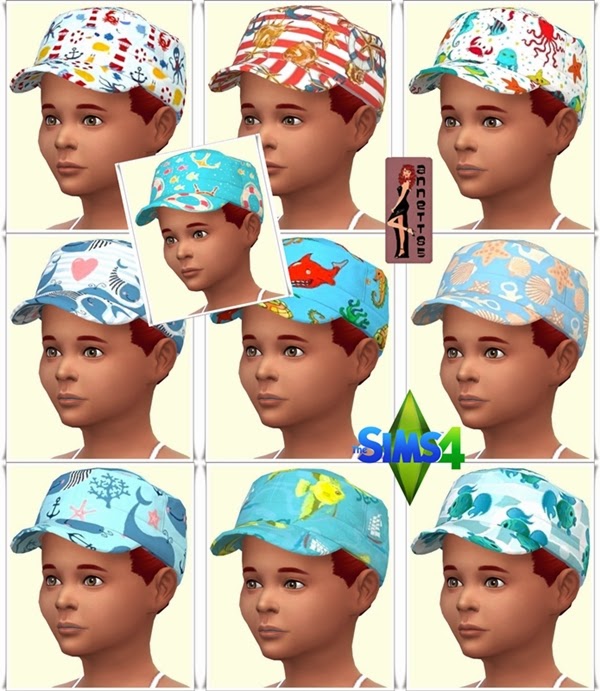 Sims 4 Swimwear Collection for Kids at Annett’s Sims 4 Welt