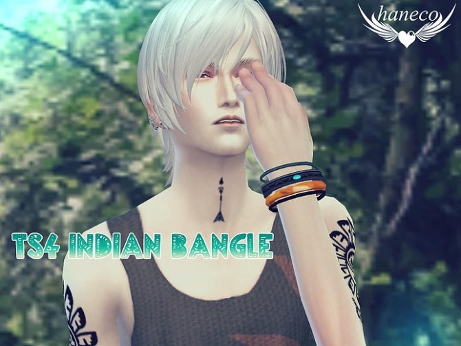 Sims 4 Indian Bangle at HANECO’S BOX
