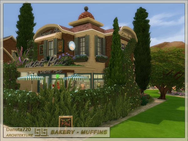 Sims 4 Bakery Muffins by Danuta720 at TSR