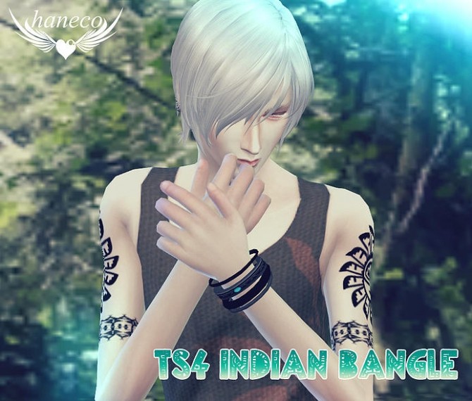 Sims 4 Indian Bangle at HANECO’S BOX