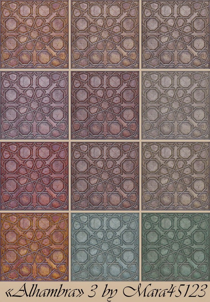 Sims 4 Alhambra wooden floors at Mara45123