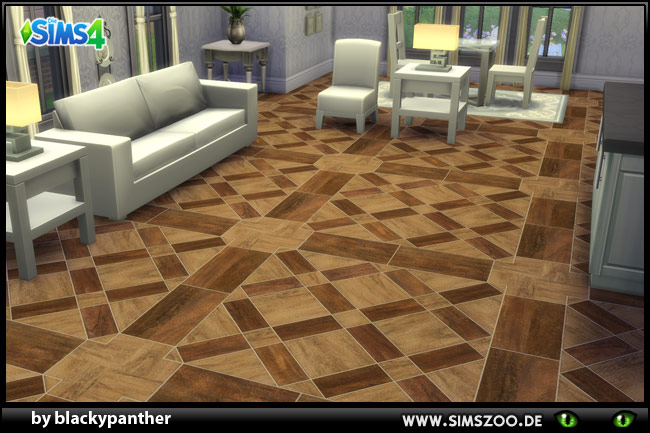 Sims 4 Luxus wood floors 5 by blackypanther at Blacky’s Sims Zoo