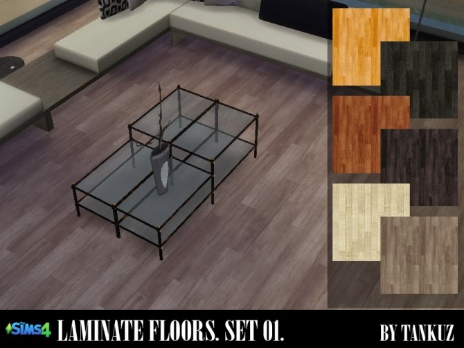 Sims 4 Laminate floors Set 01 at Tankuz Sims4