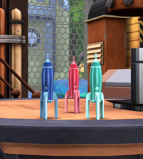 Sims 4 Fully functional Rocket toy at Soloriya