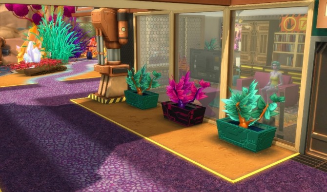 Sims 4 SciFi Plants at Leander Belgraves