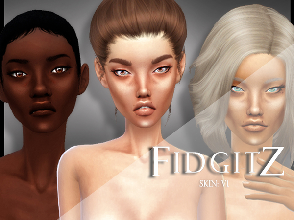 Sims 4 Skin V1 by Fidgitz at TSR