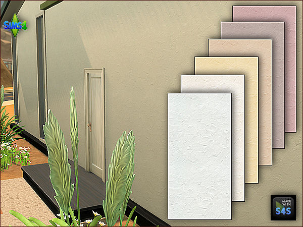 Sims 4 4 exterior plaster walls at Arte Della Vita