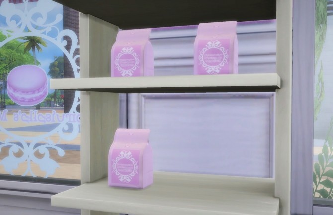 Sims 4 Macaron Crunch at Budgie2budgie