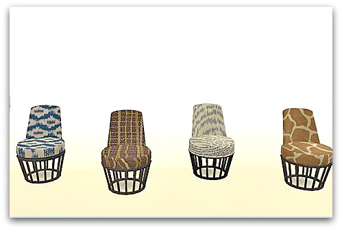 Sims 4 Caged Comfort Chair Recolors at Cool panther Sims 4 Haven