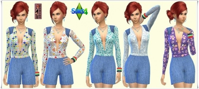 Sims 4 Florentine suit at Annett’s Sims 4 Welt