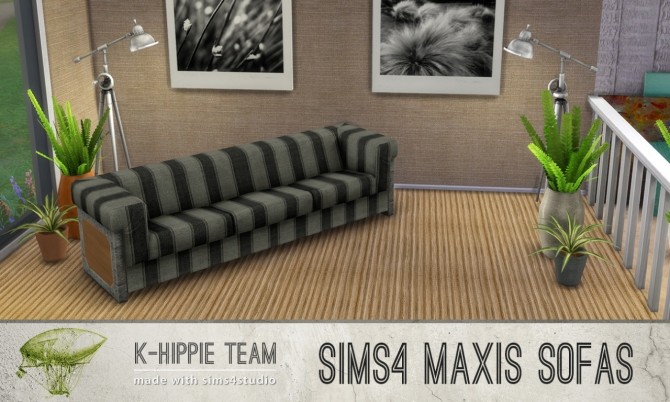 Sims 4 The Maxi LOL Sofa Recolours x10 at K hippie