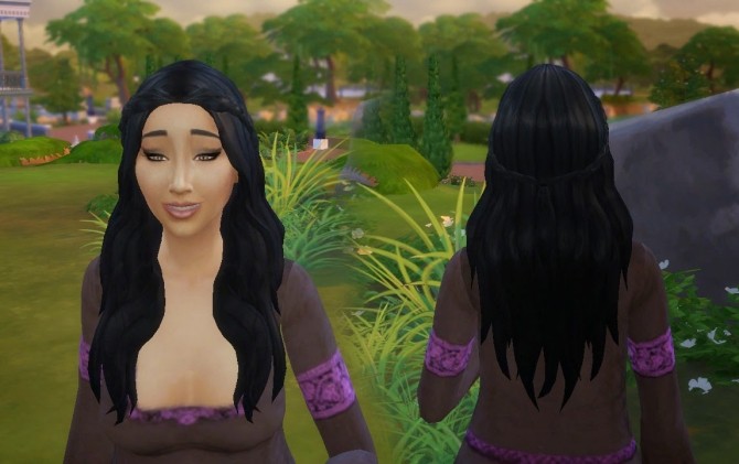 Sims 4 Sensitive Hair by Kiara at My Stuff