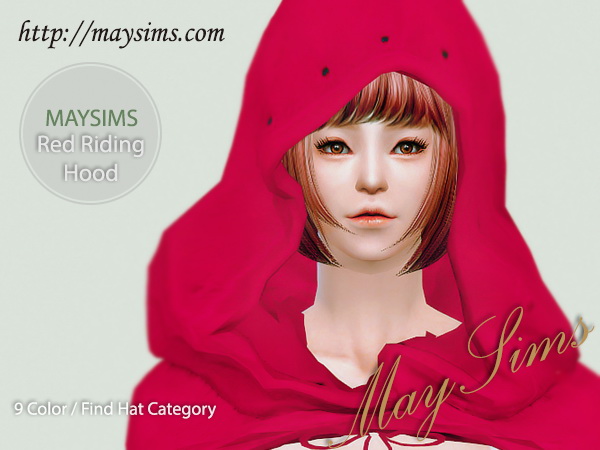 Sims 4 Red riding hood at May Sims
