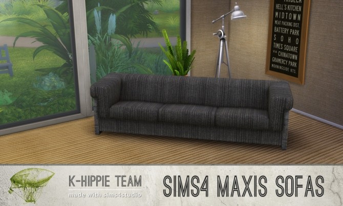 Sims 4 The Maxi LOL Sofa Recolours x10 at K hippie