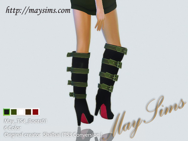 Sims 4 Boots at May Sims