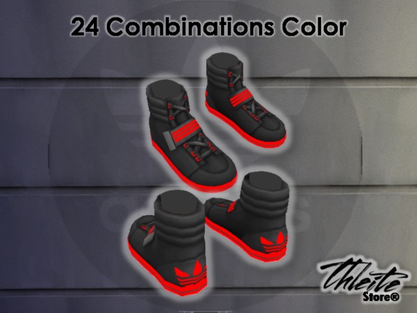 Sims 4 Adidas Sneaker Male by thlleite at TSR