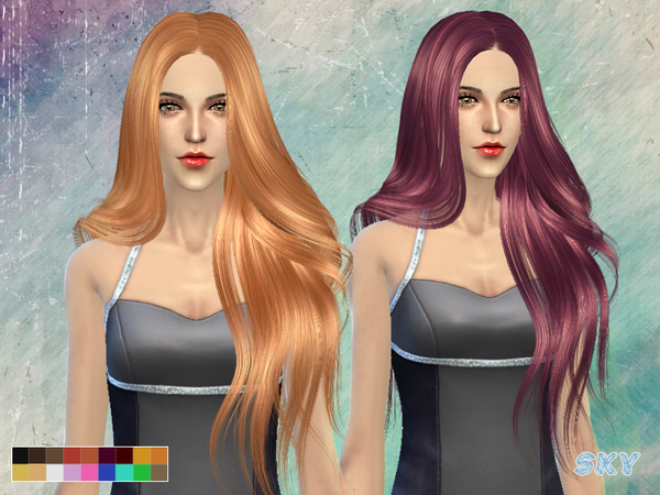 Sims 4 Hair 262 by Skysims at TSR