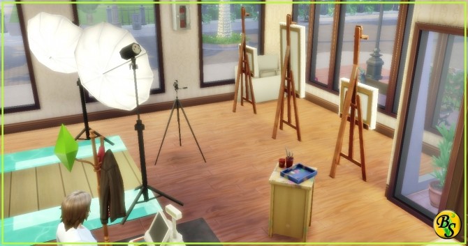 Sims 4 Arte e Cultura lot at Beaz Sims