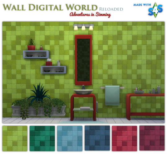 Sims 4 Wall texture at Adventures In Simming