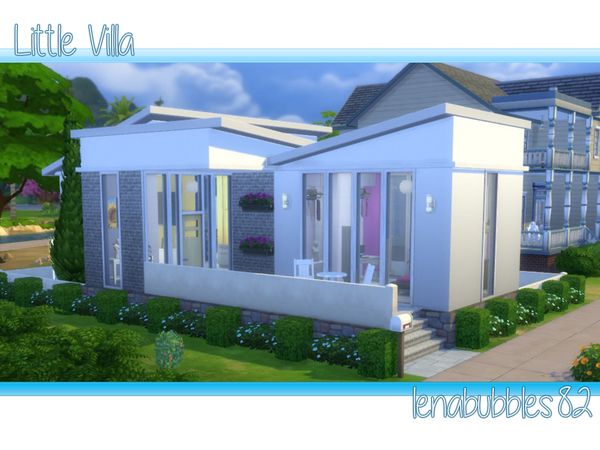 Sims 4 Little Villa by lenabubbles82 at TSR