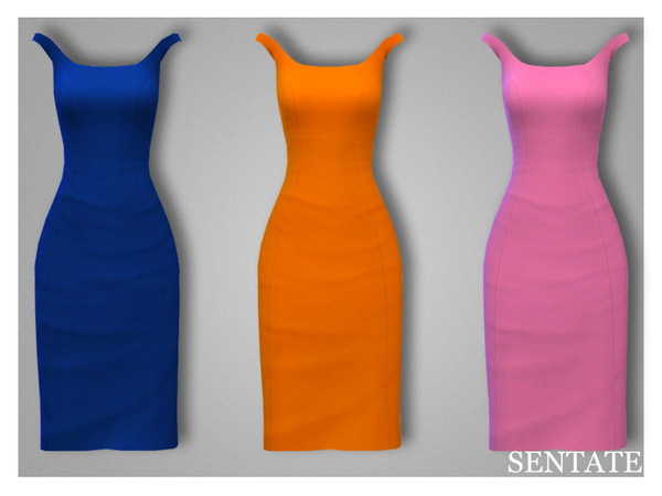 Sims 4 Kruella Dress by Sentate at TSR