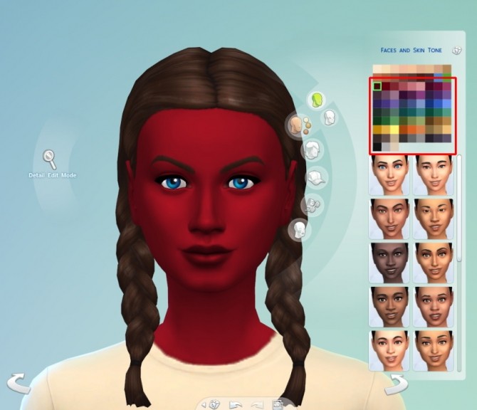 Sims 4 IMPROVED 63 Custom Skin Colors at The Simsperience