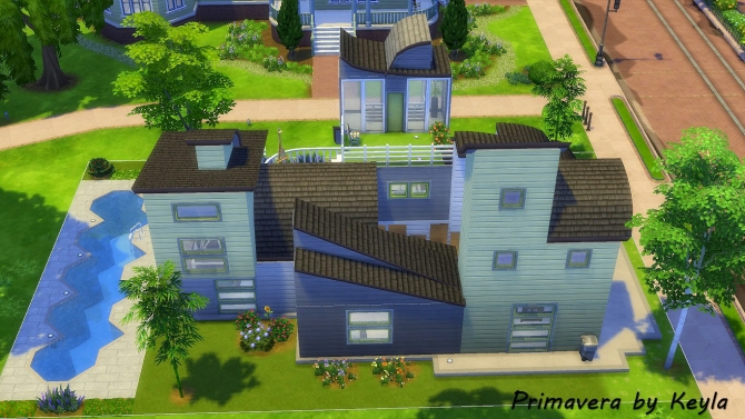 Primavera house at Keyla Sims » Sims 4 Updates