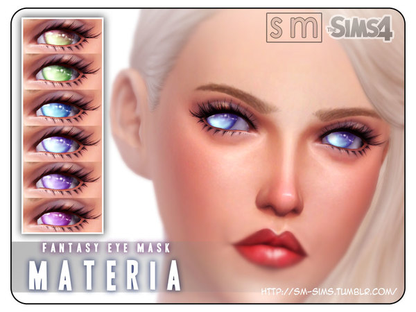 Sims 4 Materia Fantasy Eye Mask by Screaming Mustard at TSR