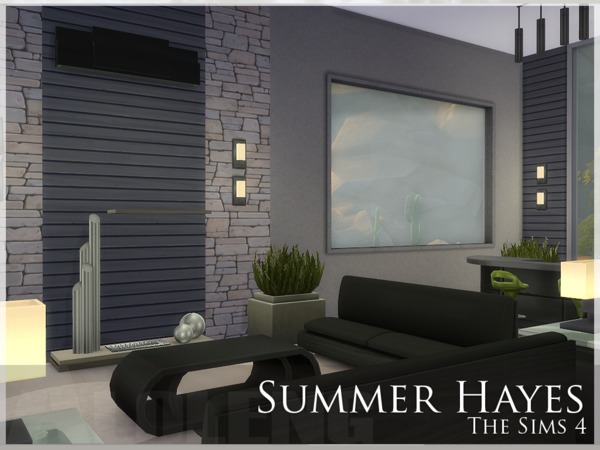 Sims 4 Summer Hayes house by aloleng at TSR