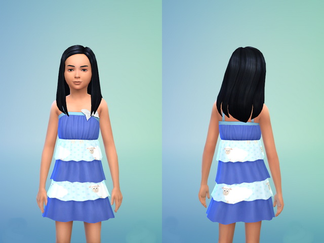 Sims 4 Sophia dress by Blackbeauty583 at Beauty Sims