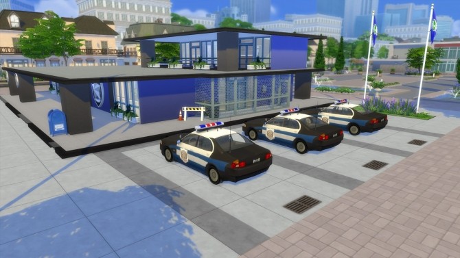 Sims 4 Willow Creeks P.D. by Mykuska at Mod The Sims