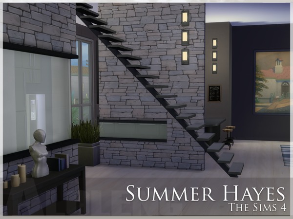 Sims 4 Summer Hayes house by aloleng at TSR