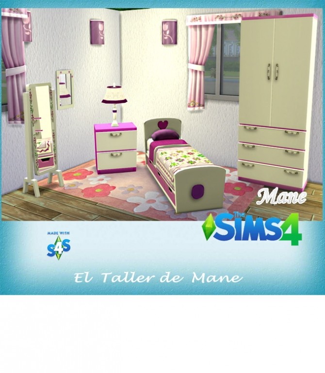 Sims 4 Kids room set at El Taller de Mane