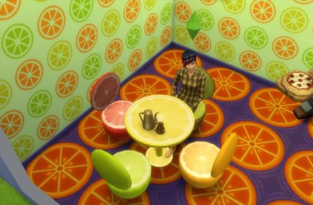 Citrus Dining Series by darkdatatrc at Mod The Sims