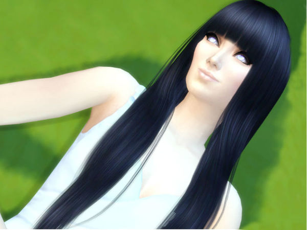 Sims 4 Hinata Hyuga by Ineliz at TSR