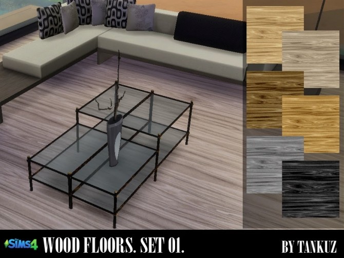 Sims 4 Wood Floors Set 01 at Tankuz Sims4
