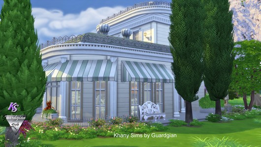 Sims 4 La Baguette bakery by Guardgian at Khany Sims