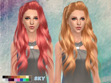 Hair 262 by Skysims at TSR » Sims 4 Updates