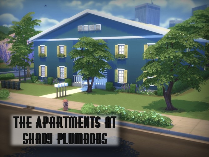 Sims 4 The Apartments at Shady Plumbobs by AlicaKate at Mod The Sims